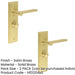 PACK Satin Brass Bathroom Door Handle with Backplate Turn Release Solid Brass Interior Handle (9)-1