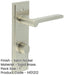 Satin Nickel Bathroom Door Handle with Backplate Turn Release Mechanism Solid Brass Interior Handle-1