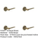 PACK Antique Brass Door Handle Knurled Rose Classic Modern Design Solid Brass Interior Handle-1