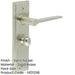 Satin Nickel Bathroom Door Handle with Backplate Turn Release Mechanism Solid Brass Interior Handle (1)-1