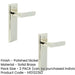 PACK Elegant Polished Nickel Door Handle Latch Backplate Luxury Homes Solid Brass Interior Handle (1)-1