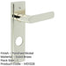 Elegant Polished Nickel Door Handle with Backplate Bathrooms More Solid Brass Interior Handle-1