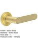 Elegant Satin Brass Door Handle with Stepped Rose Design Modern Interiors Solid Brass Interior Handle-1
