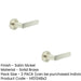 PACK Satin Nickel Knurled Door Handle Elegant Interiors Solid Brass Interior Handle (1)-1