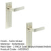 PACK Satin Nickel Door Handle Latch Backplate Elegant Brass Finish Solid Brass Interior Handle (1)-1