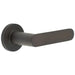 Reeded Rose Dark Bronze Door Handle Elegant Interiors Solid Brass Interior Handle (1)