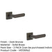 PACK Elegant Square Door Handle Dark Bronze Stylish Interiors Solid Brass Interior Handle (1)-1