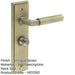 Antique Brass Bathroom Door Handle with Backplate Turn Release Solid Brass Interior Handle (2)-1