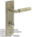 Antique Brass Bathroom Door Handle with Backplate Turn Release Solid Brass Interior Handle (3)-1