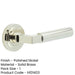 Elegant Polished Nickel Door Handle with Stepped Rose Design Solid Brass Interior Handle (1)-1