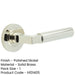 Luxurious Knurled Rose Door Handle Polished Nickel Elegant Interiors Solid Brass Interior Handle-1