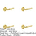 PACK Elegant Satin Brass Reeded Door Handle with Rose Solid Brass Interior Handle-1