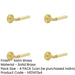 PACK Elegant Knurled Satin Brass Door Handle with Rose Design Solid Brass Interior Handle-1