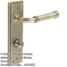 Antique Brass Door Handle with Backplate Bathrooms Elegant Design with Turn Release Mechanism Solid Brass Interior Handle-1