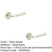 PACK Elegant Satin Nickel Door Handle with Traditional Rose Design Solid Brass Interior Handle (1)-1