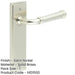 Elegant Satin Nickel Door Handle Latch Backplate Luxurious Homes Solid Brass Interior Handle-1