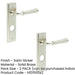 PACK Luxury Satin Nickel Door Handle Bathroom with Elegant Backplate Solid Brass Interior Handle (1)-1