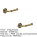 PACK Antique Brass Reeded Rose Door Handle Elegant Design Every Home Solid Brass Interior Handle (1)-1