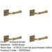 PACK Antique Brass Square Stepped Door Handle Elegant Interiors Solid Brass Interior Handle (1)-1