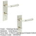 PACK Elegant Polished Nickel Door Handle with Backplate Bathrooms Solid Brass Interior Handle (5)-1