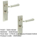 PACK Satin Nickel Bathroom Door Handle with Backplate Turn Release Mechanism Solid Brass Interior Handle (10)-1