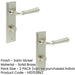 PACK Satin Nickel Bathroom Door Handle with Backplate Turn Release Solid Brass Interior Handle (24)-1