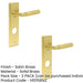 PACK Luxury Satin Brass Door Handle with Backplate Bathrooms Solid Brass Interior Handle (1)-1