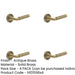 PACK Premium Antique Brass Door Handle with Reeded Rose Design Solid Brass Interior Handle-1