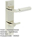 Luxury Polished Nickel Door Handle with Turn Release Bathrooms Solid Brass Interior Handle-1