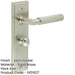 Satin Nickel Bathroom Door Handle with Backplate Turn Release Mechanism Solid Brass Interior Handle (5)-1