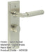 Satin Nickel Bathroom Door Handle with Backplate Turn Release Solid Brass Interior Handle (12)-1