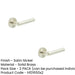 PACK Premium Knurled Satin Nickel Door Handle with Customizable Roses Solid Brass Interior Handle (1)-1