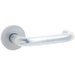 Satin Anodised Aluminium 19mm Round Handle Rose Lightweight Stylish Interior Handle