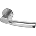 Premium Polished Stainless Steel Door Handle Rose Grade Interior Handle