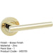 Stylish Brass Finish Door Handle Modern Interiors Interior Handle-1