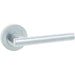 Satin Chrome Door Handle Modern Interiors Interior Handle