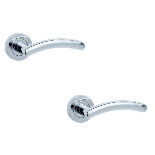 PACK Premium Polished Chrome Door Handle Elegant Interiors Interior Handle (1)