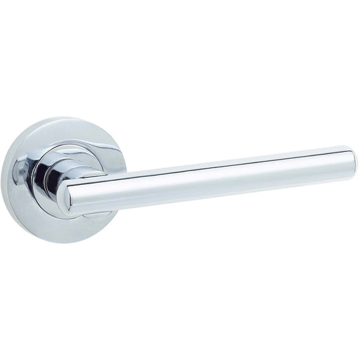 Stylish Polished Chrome Door Handle Modern Interiors Interior Handle (1)