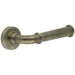 Elegant Classic Antique Brass Lever Door Handle Rose Interior Handle