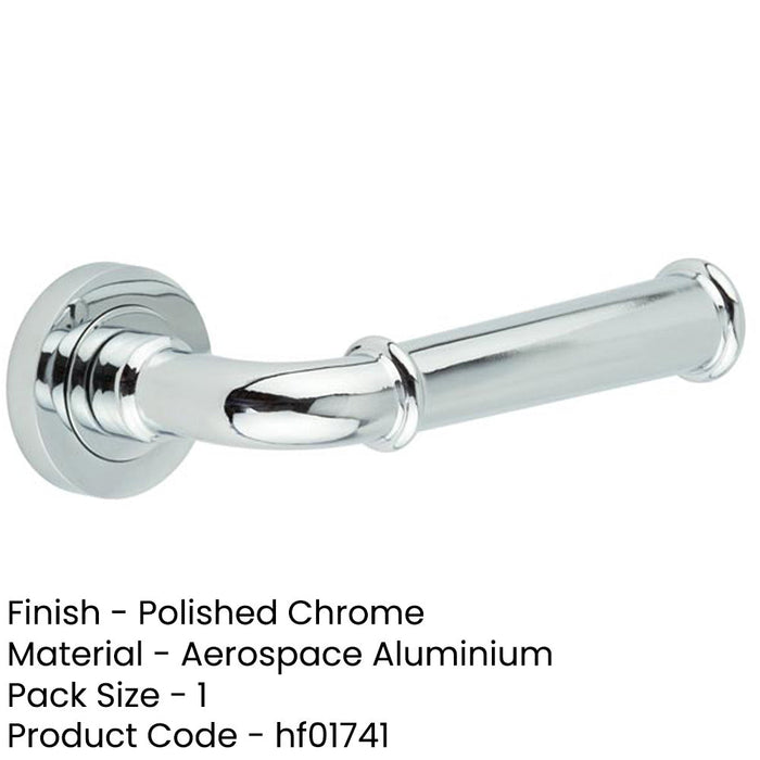 Elegant Classic Polished Chrome Door Handle Timeless Interiors Interior Handle-1