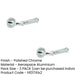 PACK Elegant Classic Polished Chrome Door Handle Timeless Interiors Interior Handle (1)-1