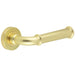 Elegant Classic Satin Brass Lever Door Handle Stylish Interiors Interior Handle