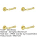 PACK Elegant Classic Satin Brass Lever Door Handle Stylish Interiors Interior Handle-1