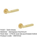 PACK Elegant Satin Brass Lever Door Handle Rose Modern Interiors Interior Handle (1)-1