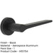 Sleek Matt Black Door Handle Modern Interiors Interior Handle-1