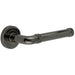 Elegant Black Nickel Door Handle Lever Rose Classic Interiors Interior Handle