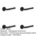 PACK Stylish Matt Black Door Lever Handle Modern Interiors Interior Handle-1