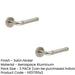 PACK Premium Satin Nickel Lever Door Handle JV853 Interior Handle (1)-1