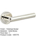 Elegant Polished Nickel Door Handle with Customizable Roses Interior Handle-1
