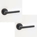 PACK Elegant Matt Black Door Handle Modern Interiors Interior Handle (1)